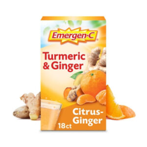 Emergen-C Vitamin C Turmeric & Ginger Powder 250mg - 18 Count