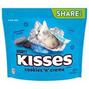 HERSHEYS Kisses Cookies N Cr?e Share Pack - 10 Oz