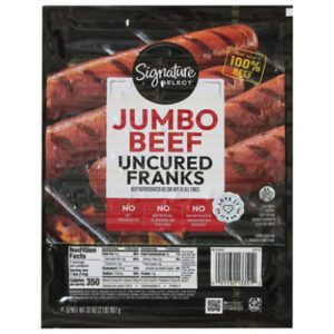 Signature SELECT Uncured Beef Jumbo Franks - 32 Oz