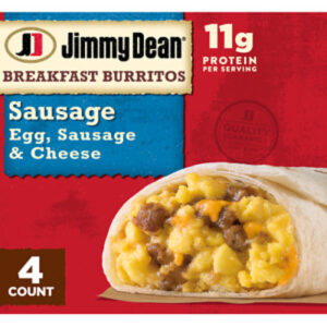 Jimmy Dean Breakfast Burritos Sausage - 17 Oz