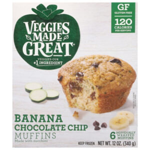 Garden Lites Muffin Banana Chcchp 6ct - 12 Oz