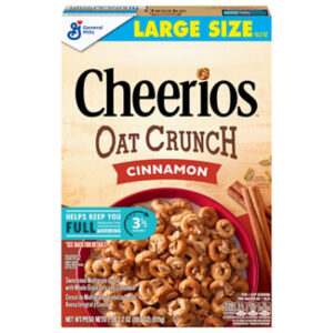 Cheerios Cinnamon Oat Crunch Cereal - 18.2 Oz