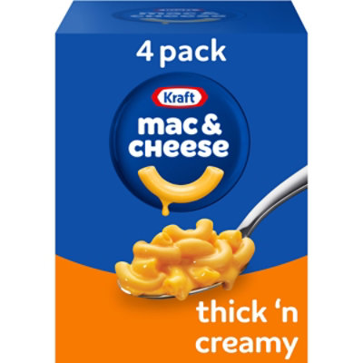 Kraft Thick 'n Creamy Mac & Cheese Macaroni and Cheese Dinner - 4 - 7.25 Oz