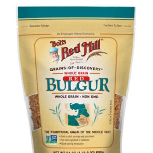 Bobs Red Mill Grains Of Discovery Bulgur Red Whole Grain Non GMO - 24 Oz