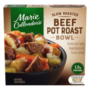 Marie Callender's Slow Roasted Beef Pot Roast Bowl Frozen Meal - 11 Oz