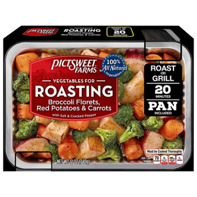Pictsweet Farms Vegetables For Grilling Broccoli Florets Red Potatoes & Carrots - 12 Oz
