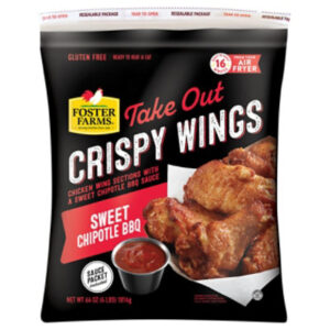 Foster Farms Take Out Crispy Wings Chipotle Bbq - 64 Oz