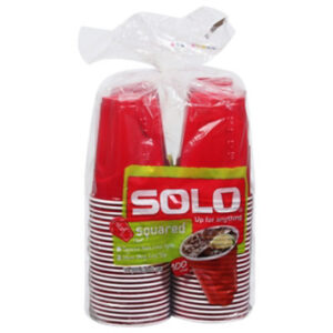 Solo Squared Red Cup - 100 Count