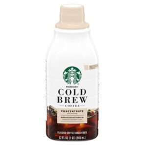 Starbucks Multi Serve Concentrate Madagascar Vanilla Cold Brew Coffee Bottle - 32 Oz