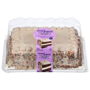 Overjoyed Vanilla Flavored Ice Cream & Chocolate Cake - 66 Oz