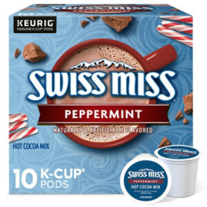 Swiss Miss K Cup Pepperming Cocoa - 10-10 Oz