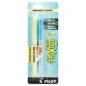 Pilot Frixion Light Highlighter Pastel Assorted - 2 Count