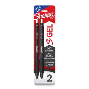 Sharpie Gel 0.7mm Blue - 2 Count