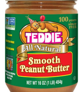 Teddie All Natural Smooth Peanut Butter - 16 OZ