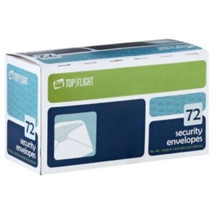 Top Flight Envelopes Boxed Security - 72 CT