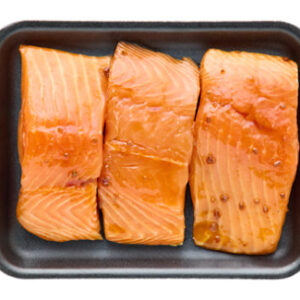 Salmon Fillet with Teriyaki Marinade - Each