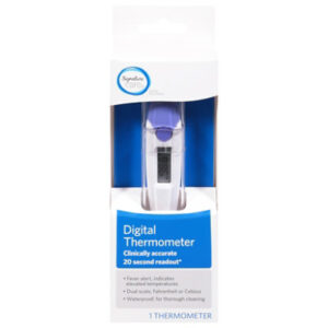Signature Select/Care Digital Thermometer Flexible Tip - Each