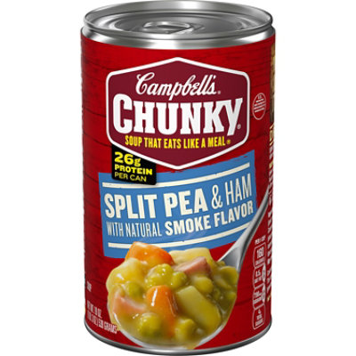 Campbell's Chunky Split Pea Soup With Ham - 19 Oz
