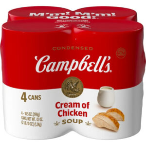 Campbell's Condensed Cream of Chicken  4 Count - 10.5 Oz