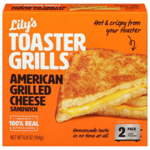 Lily's Toaster Grills Grilled American Cheese Sandwich - 7.4 Oz