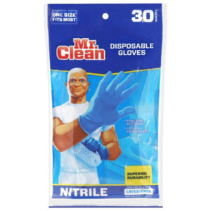 Mr Clean Disposable Nitrile Bag - 30 CT
