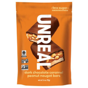 Dark Chocolate Caramel Peanut Nougat Bar - 3.4 OZ