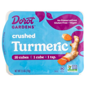 Dorot Crushed Turmeric Oval Cubes - 12.3OZ
