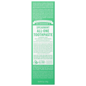 Dr. Bronner's Spearmint All-One Toothpaste - 5 Oz