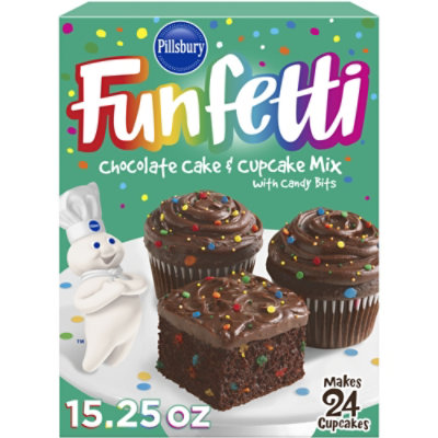 Pillsbury Funfetti Chocolate Cake Mix - 15.25 OZ