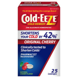 Cold Ezee Lozenges Cherry - 25 CT