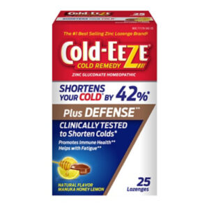 Cold Eeze Plus Defense Manuka Honey Lemon Lozenges - 25 CT