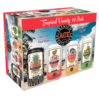 Ace Variety Pack In Cans - 12-12 FZ
