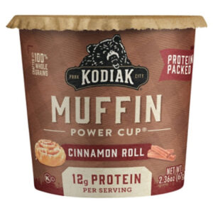 Kodiak Cinnamon Roll Muffin Power Cup - 2.36 Oz