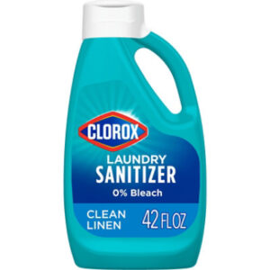 Clorox Laundry Sanitizer 0% Bleach Color Safe Clean Linen - 42 Fl. Oz.