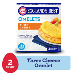 Eggland's Best Three Cheese Frozen Omelet - 2 Count