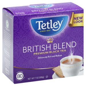 Tetley British Blend Tea - 80 CT