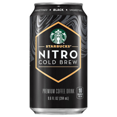 Starbucks Nitro Cold Brew Unsweet - 9.6 FZ