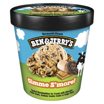 Ben & Jerry's Gimme Smore Ice Cream - 16 Oz