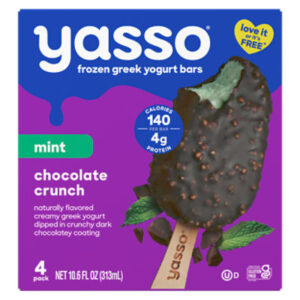 Yasso Mint Chocolate Crunch Greek Yogurt - 4-2.65 FZ