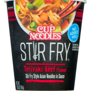 Nissin Cup Noodles Stir Fry Teriyaki Beef Unit - 3 OZ