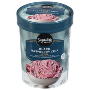 Signature SELECT Ice Cream Black Raspberry Chip - 1.5 QT