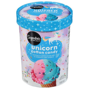 Signature SELECT Ice Cream Unicorn Cotton Candy - 1.5 QT