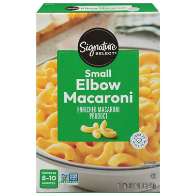 Signature SELECT Pasta Elbow Macaroni Small - 16 Oz