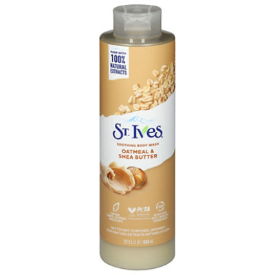 St Ives Oat & Shea Butter Body Wash - 22 FZ