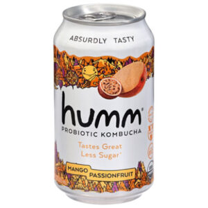 Humm Mango Passionfruit Kombucha - 4-12 Fl. Oz.