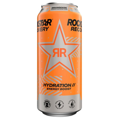 Rockstar Recovery Energy Drink Orange 16 Fluid Ounce Can - 16 FZ