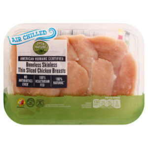 Open Nature Boneless Skinless All Natural Chicken Breast - 1 Lb
