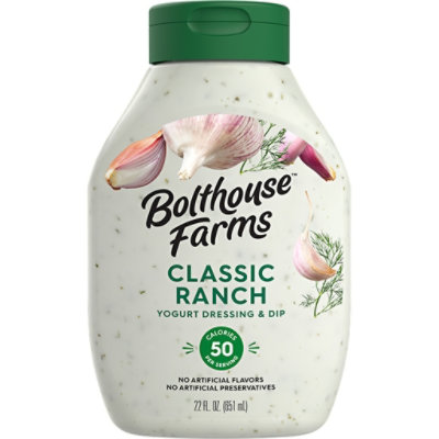 Bolthouse Farms Dressing Classic Ranch Yogurt - 22 Fl Oz