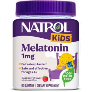 Natrol Sleep Support Kids Berry Melatonin Gummies 1mg - 90 Count