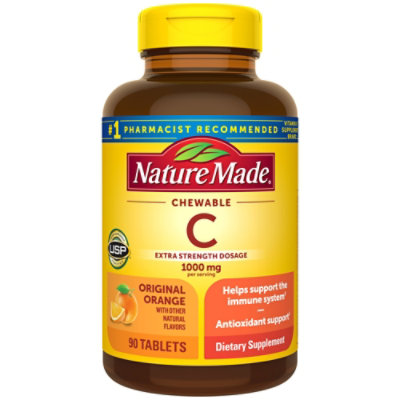 Nature Made Vitamin C Chewable 1000mg - 90 CT